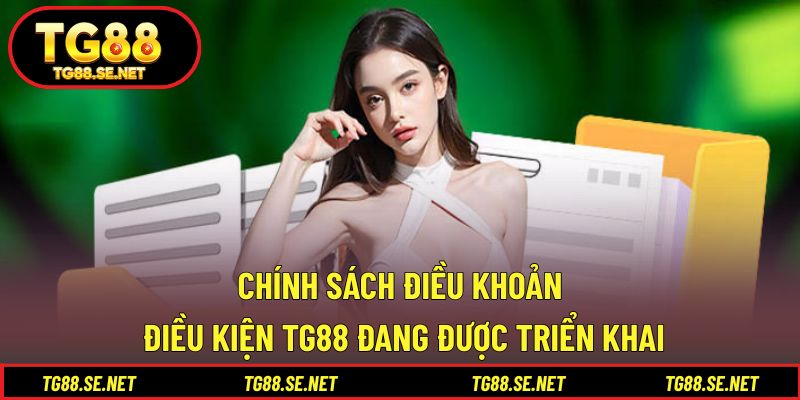Chính sách điều khoản điều kiện TG88 đang được triển khai Chính sách điều khoản điều kiện TG88 đang được triển khai