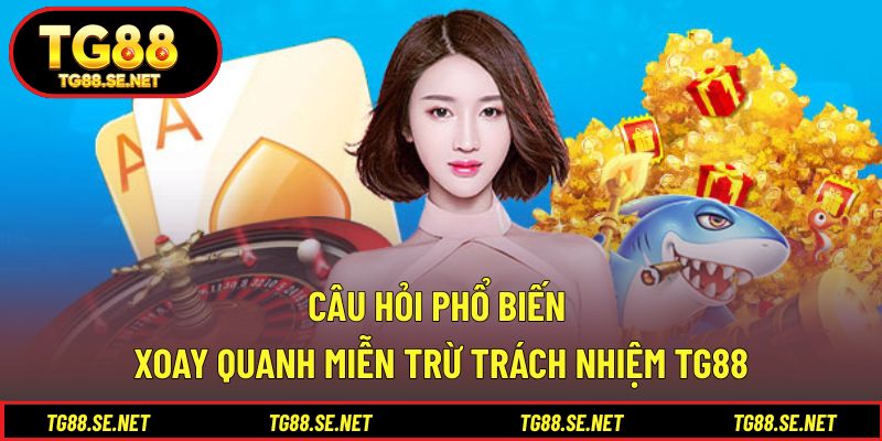 Câu hỏi phổ biến xoay quanh miễn trừ trách nhiệm TG88 Câu hỏi phổ biến xoay quanh miễn trừ trách nhiệm TG88