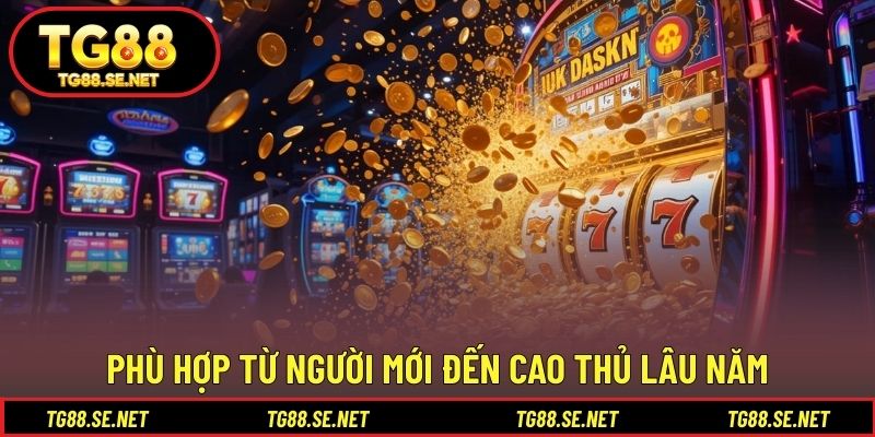 Phù hợp từ người mới đến cao thủ lâu năm Phù hợp từ người mới đến cao thủ lâu năm